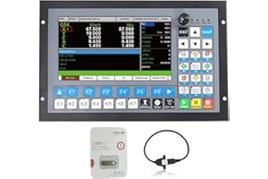 RATTMMOTOR Upgrade CNC Offline Controller DDCS EXPERT 4 assi 1MHz G Code U Disco per CNC Router Lavorazione Incisione Fresatura