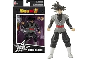BANDAI - Dragon Ball Super - Figurine Dragon Stars 17 cm - Goku Black - Figurine d'action articulée Goku Black - Licence Officielle Dragon Ball - Jouet Enfant 4 Ans et + - 35999