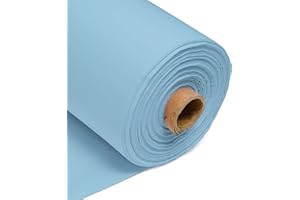 100% Cotton Fabric 60 Inch 150cm Wide 150GSM Material for Sewing, Dressmaking, Quilting, Curtain Linings, Pillowcases & Totes Fabric by The Half Metre by Discount Fabrics LTD(Baby Blue, 1m)