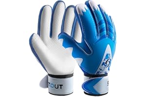 Sportout Gant Gardien De But Enfant,Excellente Protection des Doigts et des Poignées Gants De Foot Gardien Enfant pour Garçons et Filles