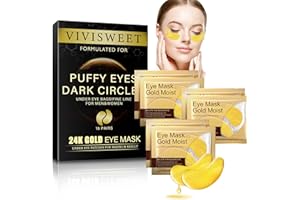 32PCS Patch Collagene HOUSN Masque Yeux Cernes, Patch Yeux, Masque Hydratant Yeux, pour Les Yeux, Réduit les Cernes Sousles Yeux, Anti Poches Sous Les Yeux, Anti Rides, Anti-Âge, Hydratant