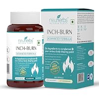 Neuherbs Inch Burn Advanced Weight Loss Supplements with Green Coffee Bean Extract, Green Tea Extract and Garcinia Cambogia Extract for Men & Women - 60 Veg Capsules(Fat Burner)