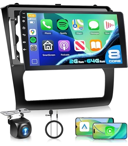 9 Inch Android 12 Autoradio Voor Nissan Navara D40 (2006-2012) – Met GPS, CarPlay, Camera & 6GB RAM