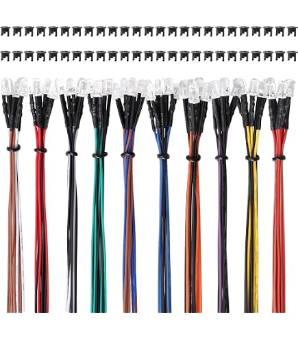 ALAMOR 12V 10MM LED Tableau De Bord Voyant Indicateur De Signalisation