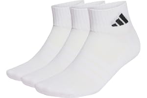 adidas Unisex Adult CUSHIONED SPORTSWEAR ANKLE SOCKS 3 PAIR PACK Socks (pack of 1)