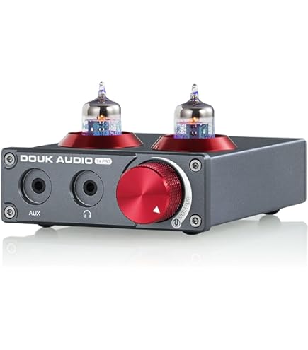 Apos Gremlin Headphone Amp,Headphone Tube Amplifier,Class A Balanced Tube Amp,Replaceable Tubes 12au7,6922/XLR,4.4mm Balanced Interface.Amp For HiFi Desktop Speakers,Loved By Audio Enthusiasts