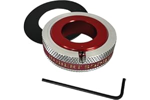 Robert Sorby LRSTRAC24 Tool Rest Adjustment Collar for Woodturning Lathe - Red 1" 25mm