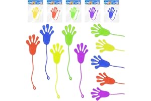 Ainiv 20Pcs Sticky Hands, Stretchy Toys Set, Novelty Toys, Party Bag Fillers, Kids Birthday Party Favors