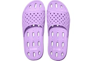 Ranberone Chaussures de Piscine et Plage Femme Chaussures pour la Douche Chaussons de bain