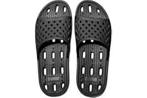 Ranberone Chaussures de Piscine et Plage Femme Chaussures pour la Douche Chaussons de bain