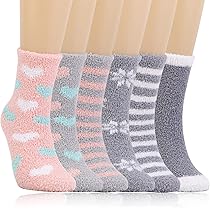 Calzini Invernali Donna Pelosi - Morbidi E Caldi, Taglia 36-42, Per Casa E Natale - Foto 5