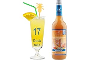 FLYING BIRD DRINKS & MORE Flying Bird Mai Tai Premix für 17 fertige Cocktails | 0,7l Flasche 28% vol Alkohol | Mit Orangensaft mixen, fertig