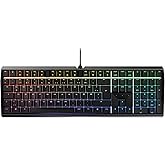CHERRY MX BOARD 3.0 S, Clavier filaire de gaming avec rétro-éclairage RGB, Disposition allemande (QWERTZ), MX BROWN Switches,
