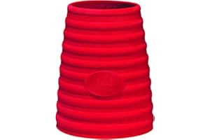 iSi 2724 Hitzeschutz Set aus Silikon, Rot, Für 1L iSi Whipper, Schützt Ihre Hände beim Anfassen der iSi Sahnespender & Whipper aus Edelstahl bei Warmanwendungen