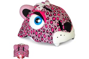 Crazy Safety Casque de vélo pour Enfants | Casque Enfants 2-7 Ans pour vélo, Skateboard, Cyclisme, vélo de Course, Trottinette, Rollers | Casque 3D Animalier 49-55 cm