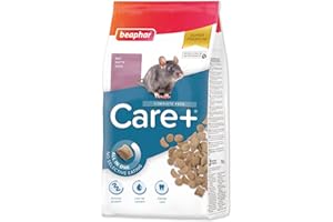 Beaphar - Care+ Pienso Premium - Comida para Ratas - 700g - Pienso Alto en Fibra - Desgaste de los Dientes y Salud Dental - Alimentación Extrusionada