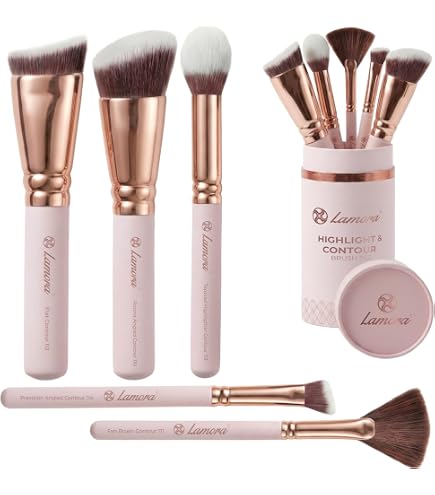 3 Supporti Portapennelli Da Trucco In Silicone – Rosa, Giallo E Grigio – Organizer Multiuso Per Scrivania