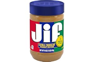 A AMERICAN FOOD MART Jif Crunchy Peanut Butter 454g (16oz)