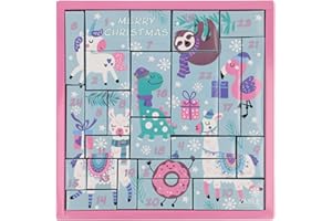 ZMILE Cosmetics Beauty calendrier de l'Avent 'Puzzle' Vacances de Noël avec animaux - Cosmétique végétalienne
