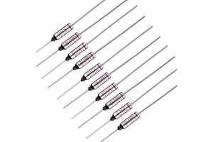 BOJACK SF152E SEFUSE 10A 250V Thermo sicherungen 157 Grad Celsius organische Thermo sicherungen (Packung mit 10 Stück)