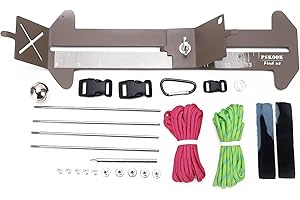 Teror Bracelet Weaving Frame Set,Outdoor Paracord Bracelet Weaving Jig Kit Stainless Steel Wristband Maker DIY Frame