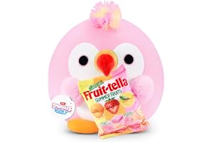 Snackles Serie 2 Snackle 20 cm (Sally) från ZURU 20 cm plyschleksak, gosig och krossbar leksak med snacktillbehör