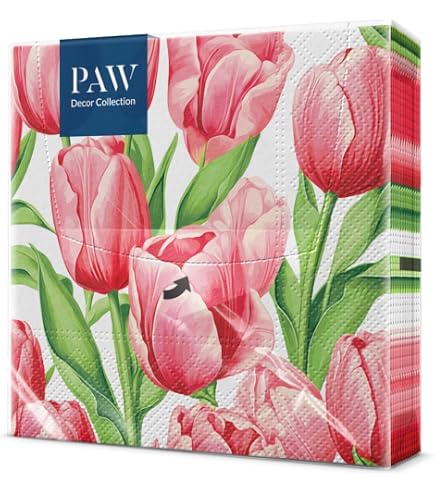 20 Tovaglioli Con Simpatico Maialino – 33x33 Cm, 3 Strati, Per Compleanni Bambini E Decoupage – Made In Germany