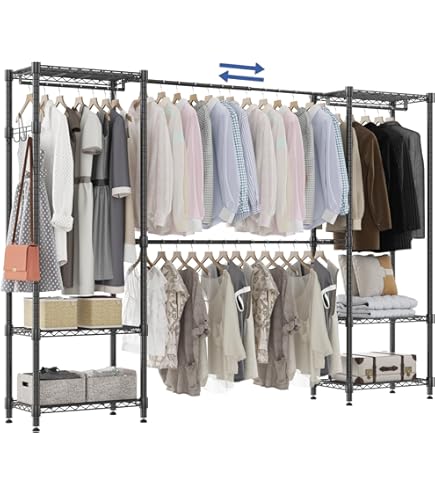 Relaxdays Contenitore Per Armadio, Cerniera, Organizzatore Sotto Letto Porta Vestiti Cambio Hlp 30x60x45 Cm Grigio 85651039 - Foto 9