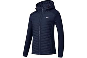 MoFiz Giacca Softshell Ciclismo Donna Giacca Escursionismo Calda e Alpinistica con Cappuccio e Zip da Corsa
