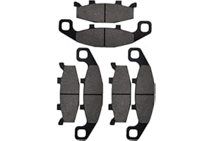 Yerbay Bremsbeläge Vorne/Hinten für Kawasaki ZR 750 Zephyr 1991-1995/ ZX 750 F Ninja 1987-1990/ GPX 600 R ZX600C 1988-1996/ GPX 750 R ZX750F 1987-1989/ ZX 1000 ZX10 Ninja 1988-1990