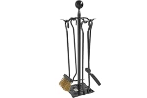 CRUCCOLINI VISCONTI - KIT ACCESSORI CAMINO IN FERRO BATTUTO