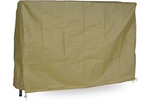 Angerer Freizeitmöbel GmbH Hollywoodschaukel Schutzhülle - passend für viele Hollywoodschaukeln - Abdeckhaube Made in Germany (3-Sitzer, Spitzdachausführung)