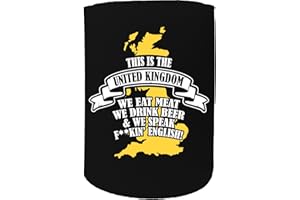 123t Stubby Holder Stubbie Holders Can Bottle Beer Cooler This is The United Kingdom Funny Novelty B