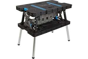 UKB Mac Allister Multicolour Foldable Folding Workbench (H: 755mm L: 850mm W: 550mm), 12.25kg