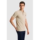 Erkek Slim Fit Polo Yaka Siyah Basic Tiş&ouml;rt 50326920 VR046