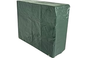 Oxbridge Green Large Outdoor Garden Barbecue BBQ Cover 120g/M2 PE 1.12m x 0.42m x 0.92m / 3.7ft x 1.4ft x 3ft