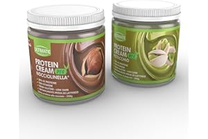 ULTIMATE ITALIA 2 protein cream gusti misti (1 veg nocciolinella + 1 veg pistacchio) - senza glutine - low carb - 2x250g