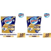 Bingo Akıllı Kaps&uuml;l Pro Max Bulaşık Makinesi Deterjanı Tableti 60'lı 2li paket