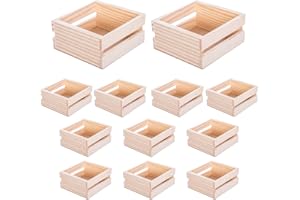 TWO TIGERS Servilletero de Madera Cuadrado con Listones 11,5x12,5x6cm. Pack 12 unidades. Ideal para Mesas de Bar, Restaurante, Eventos, Celebraciones, Cumpleaños y Hogar