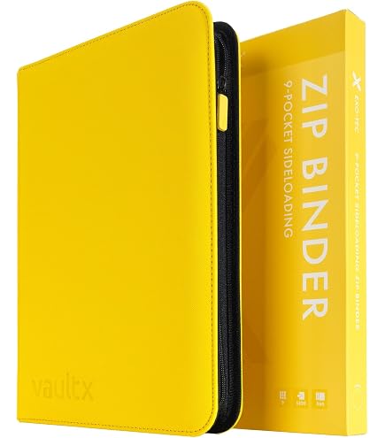 Vault X 12 Compartment Card Folder with Zipper, 480 Cards, Premium