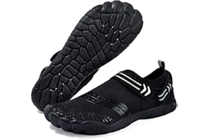 WOTTE Męskie buty do wody, szybkoschnące, boso, lekkie, oddychające buty do wody na plaży, wędkowania, jogi, nurkowania, snorkelingu, surfowania, rozmiar 40-50