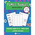 Times Tables Workbook Ages 7 - 11: Year 4 MTC and KS2 SATS Practice Book