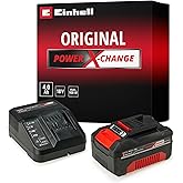 Orijinal Einhell Ak&uuml; ve Şarj Cihazı Başlangı&ccedil; Kiti Power X-Change (Ak&uuml;, Li-Ion, 18 V, 4.0 Ah ak&uuml; ve hızlı şarj cihazı, t&uuml;m Po