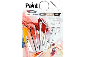 Clairefontaine - Bloc de papel para dibujo (24 hojas) 21x29,7 cm