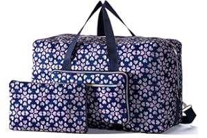 Arxus Bolso Grande de Viaje Plegable en la Bolsa de Viaje con Equipaje y Correa para el Hombro