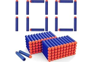 ‎RETOO Retoo 100 strzałek do Nerf Elite Blasters 7,2 cm, bullets refill darts, pianka, do Nerf N-Strike, uzupełnienie dla pistoletu zabawkowego
