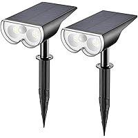 Linkind Solar gartenleuchte mit Bewegungsmelder, Solarlampen für außen, IP67 Wasserdicht Außen- Wandleuchte, 650lm Sehr…