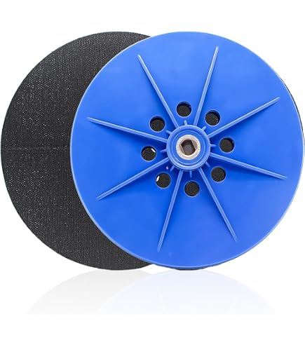 Plateau De Ponçage 225 Mm Pour Ponceuse Girafe - Disque Velcro Pour Timbertech Et Variolux