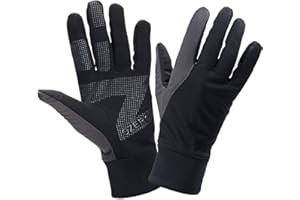 OZERO Rękawice z ekranem dotykowym - Wiatroszczelna i wodoodporna, lekka cienka - do biegania, golfa, jazda na rowerze, jazda konna, sporty na świeżym powietrzu jesienią i zimą - dla mężczyzn i kobiet