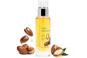 Oïléna - Aceite de Argán Natural 100% Puro 30ml | Serum Antiedad y Antiarrugas | Fortalecedor de Uñas y Cutículas | Reparador de Cabello Seco y Barba | Color Oro